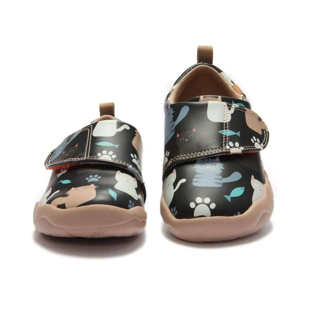 Lovely Cat Kid Loafers For Kids