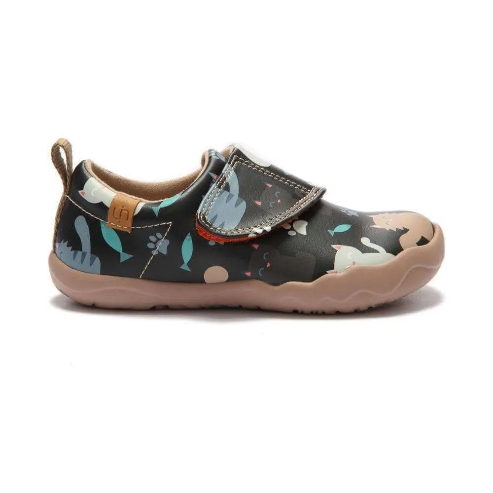 Lovely Cat Kid Loafers For Kids