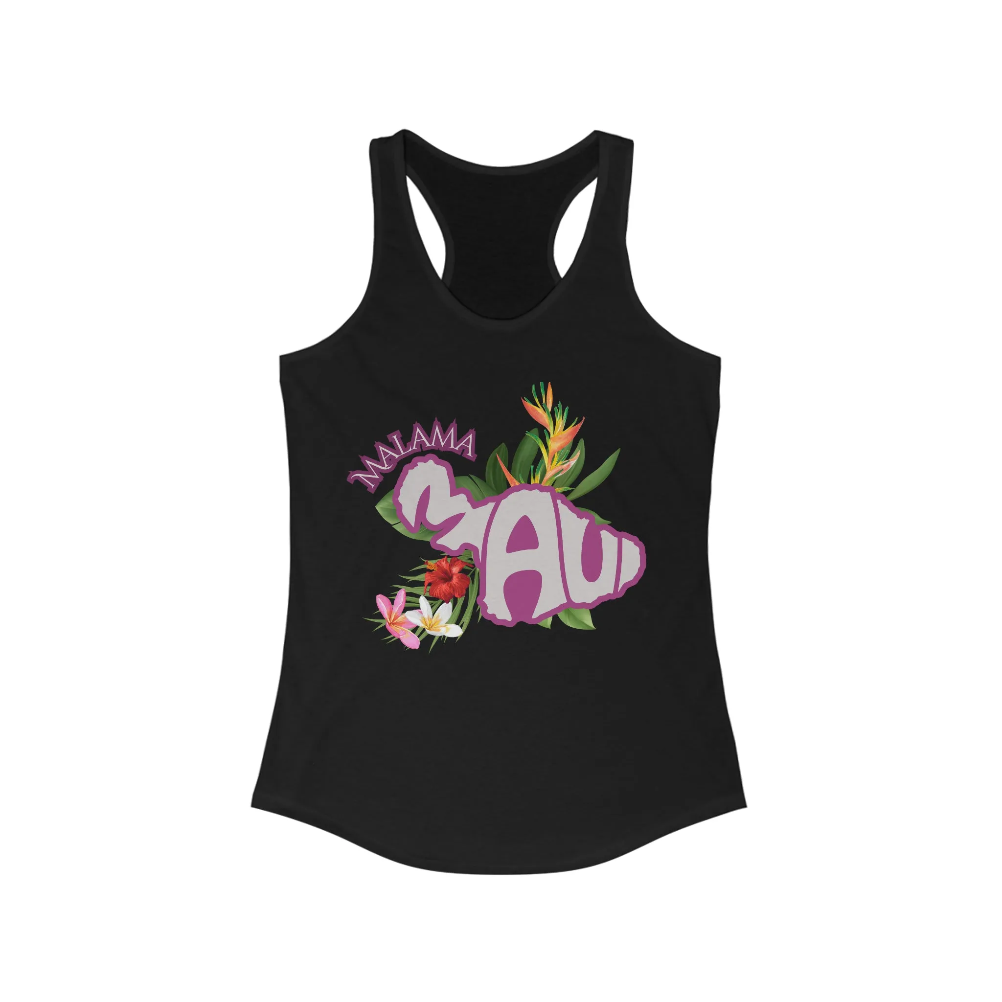 Malama Maui Racerback Tank