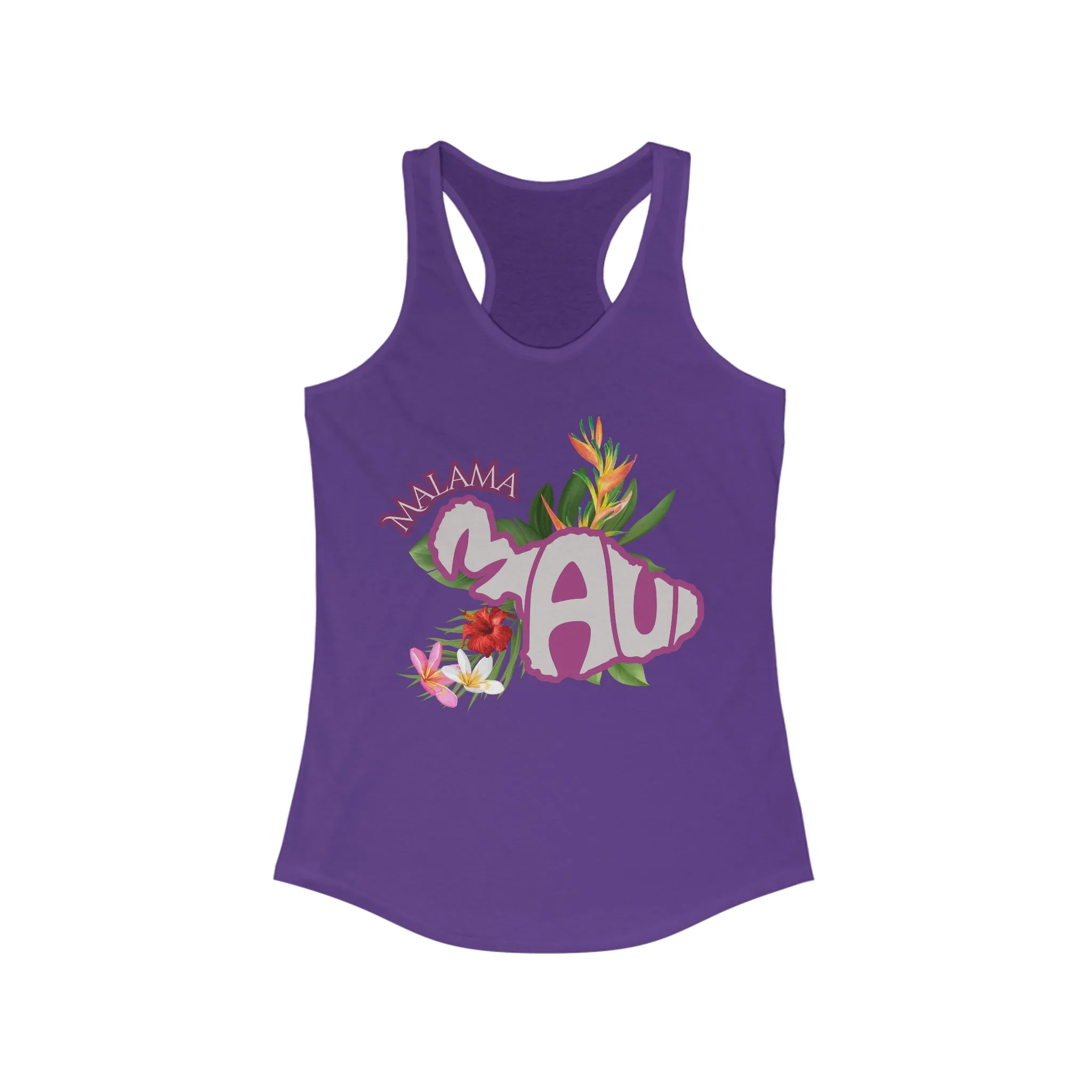 Malama Maui Racerback Tank