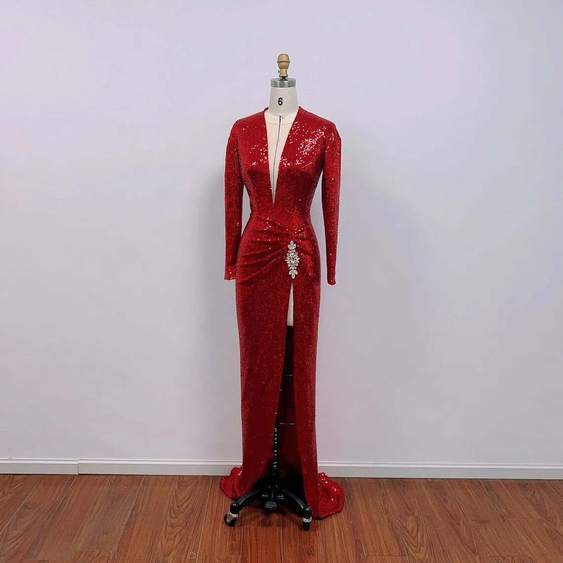 Marilyn and Jane Russell Red Dress Costume