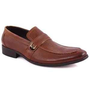 Men “ANGUS” Perforated Belted Loafers