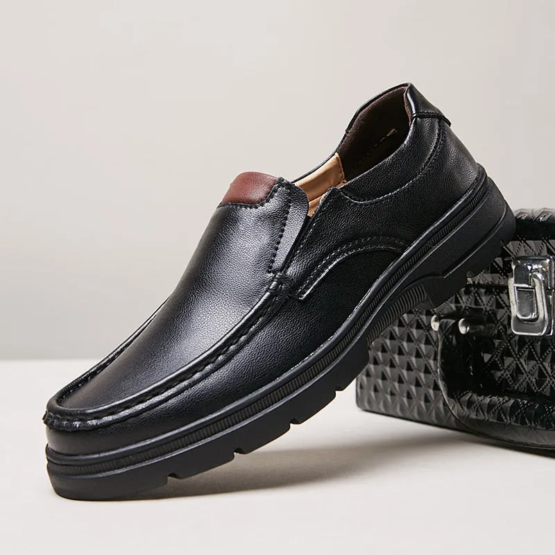 men Genuine Leather Shoes Skid-proof Men Flats handmade Loafers High Quality Chaussure Homme Men Shoes Factory moccasins