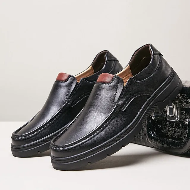 men Genuine Leather Shoes Skid-proof Men Flats handmade Loafers High Quality Chaussure Homme Men Shoes Factory moccasins