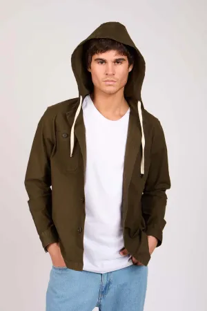 Men Khaki Over Shirt