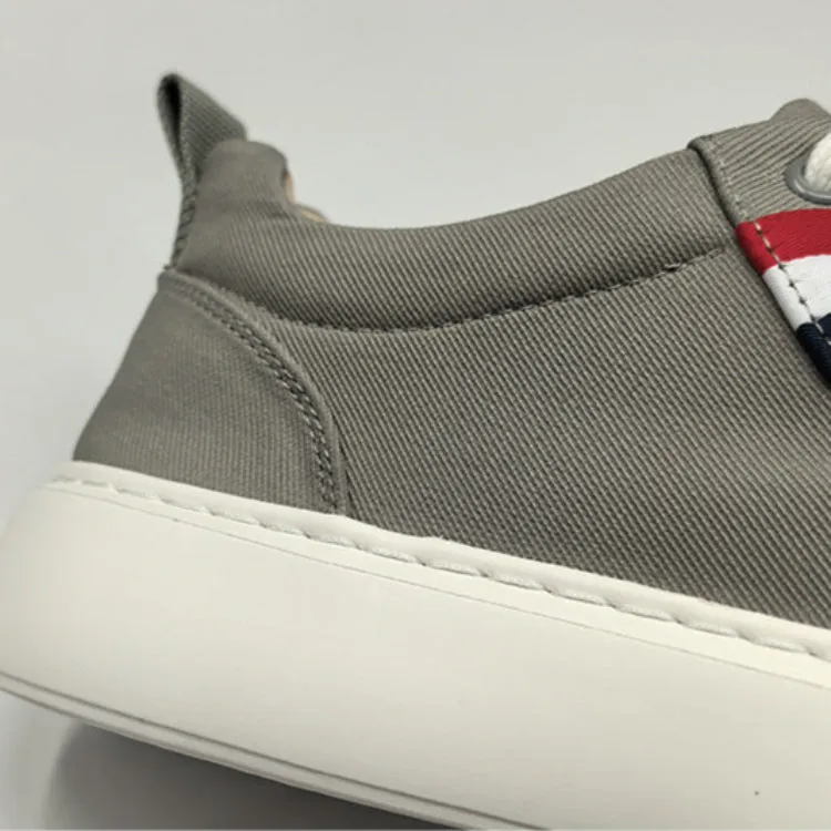 Men Minimalism Fashion Canvas Flat Casual Shoes