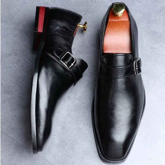 Men Oxford Dress Shoes Formal Leather Shoes Casual Classic Mens Shoes