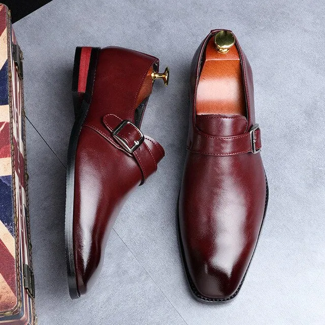 Men Oxford Dress Shoes Formal Leather Shoes Casual Classic Mens Shoes
