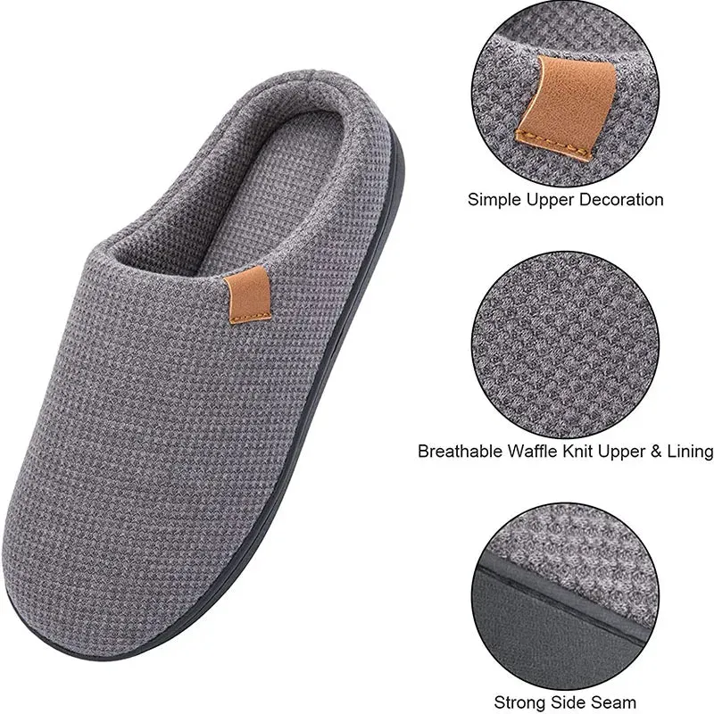 Men Slippers Memory Foam Slippers