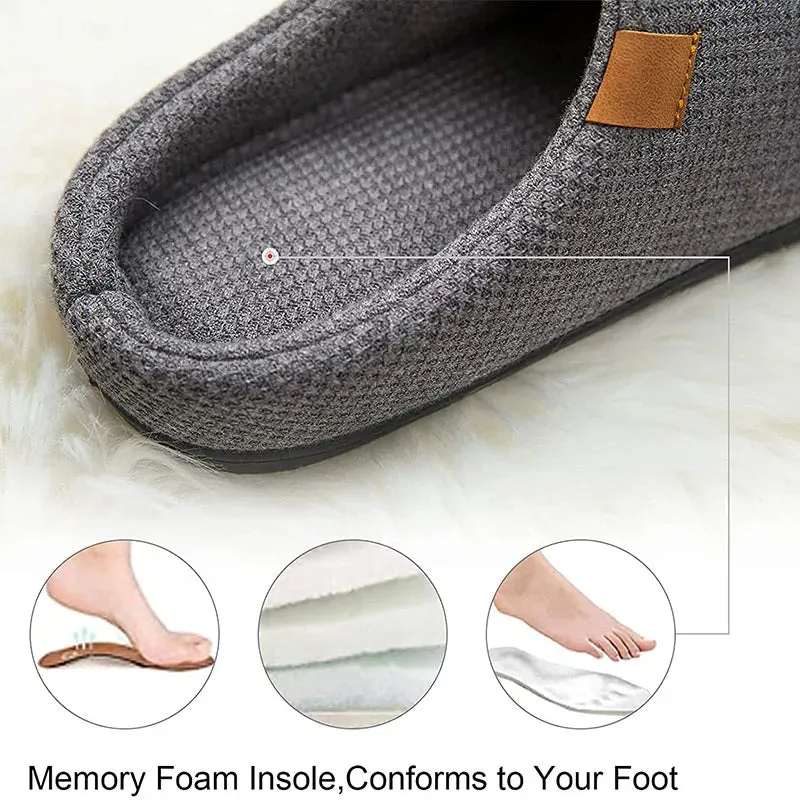 Men Slippers Memory Foam Slippers