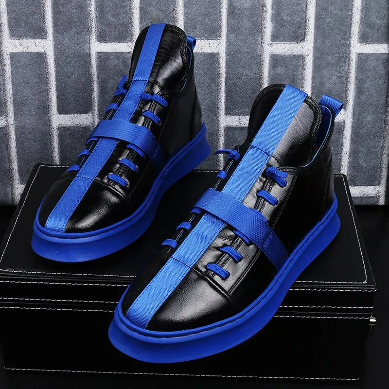 Men sneakers platform height Increasing shoes