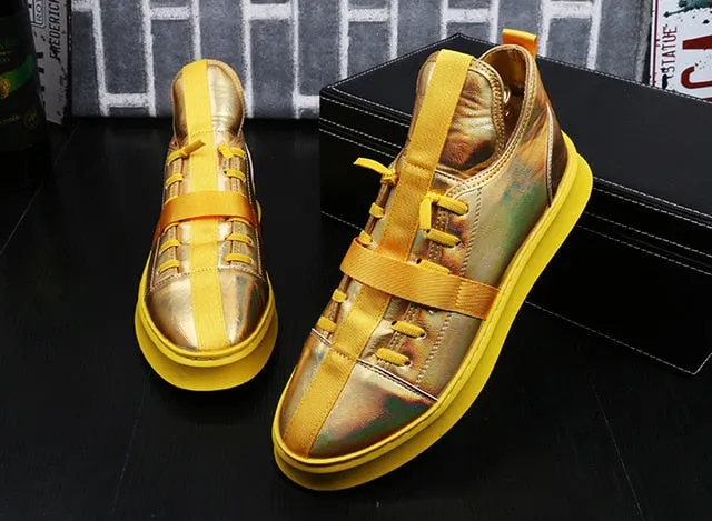 Men sneakers platform height Increasing shoes