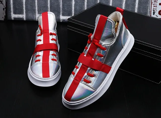 Men sneakers platform height Increasing shoes