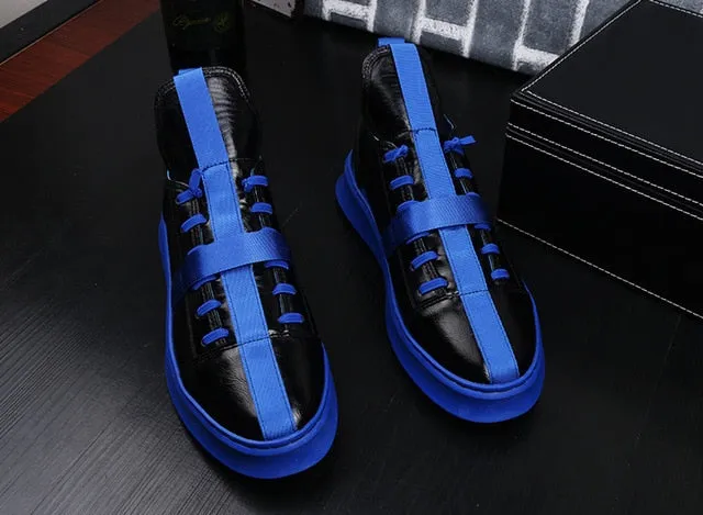 Men sneakers platform height Increasing shoes