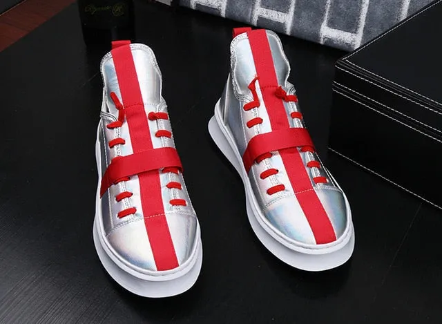 Men sneakers platform height Increasing shoes