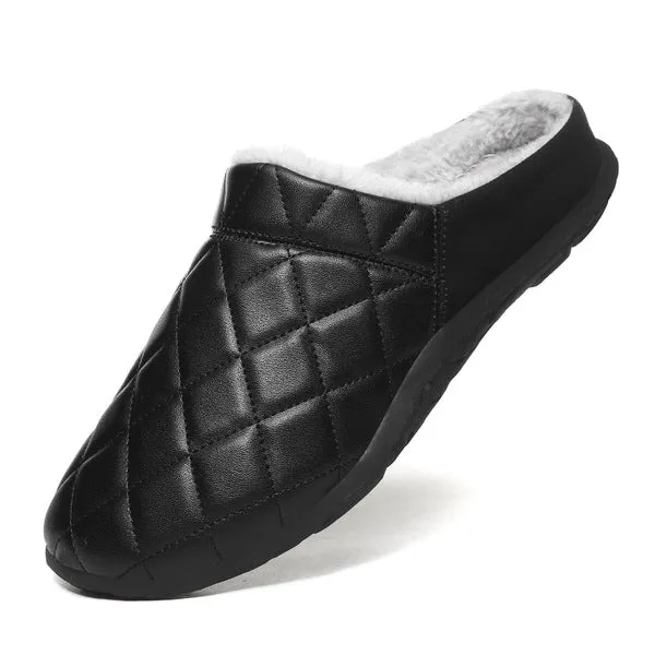 Men's Autumn/Winter Plus Size Cotton Shoes Warm Slippers