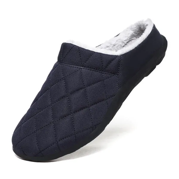Men's Autumn/Winter Plus Size Cotton Shoes Warm Slippers
