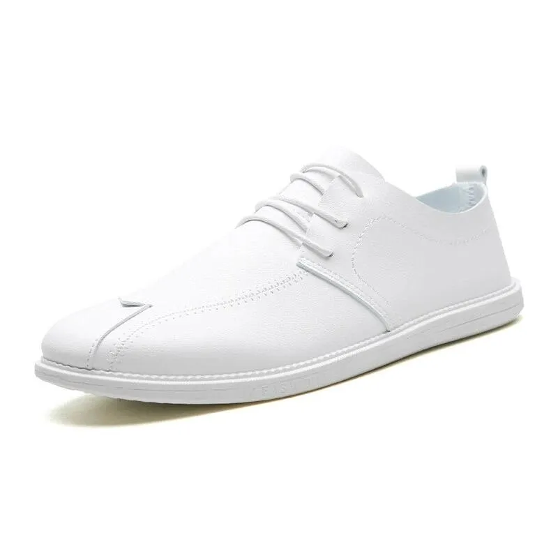 Men's Fashion Trend Lace-up Shoes Outdoor Leisure Driving Shoes