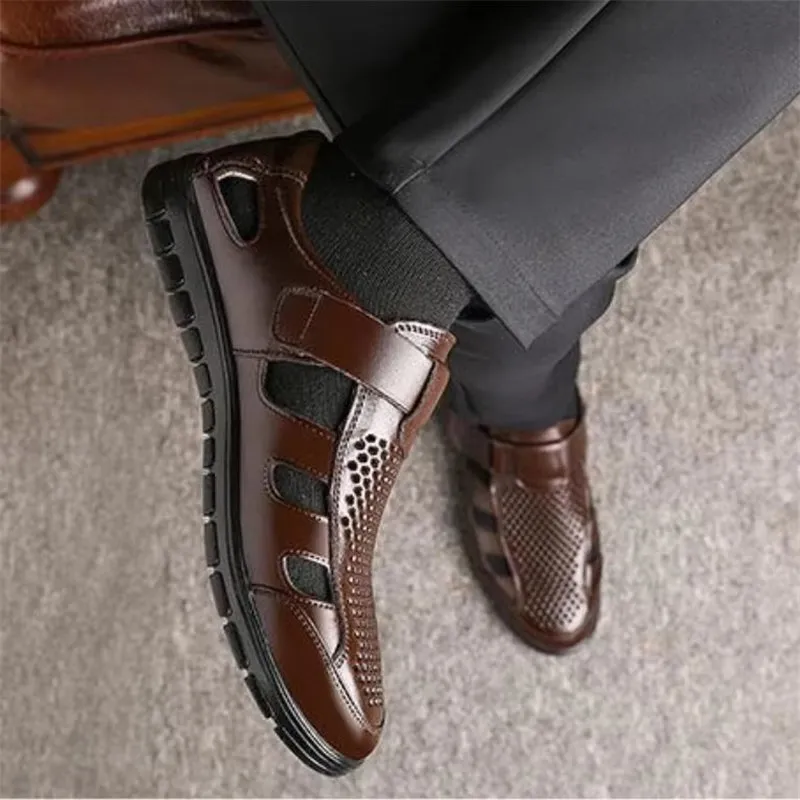Men's Holiday Fishing Hollow Out Breathable Casual Shoes