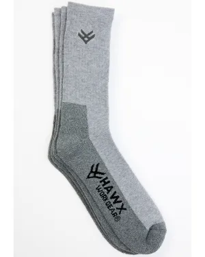 Men's Steel Toe All Season Speed Dry Crew Socks - 2-Pack