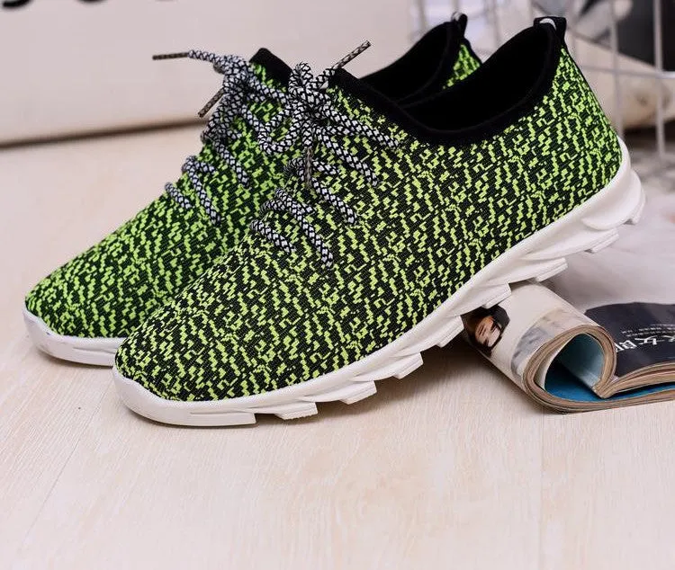 Mens Women Casual Shoes Breathable Yeezies Canvas Shoes Unisex Boosting Runner Trainers Shoes Men Woman Basket Femme