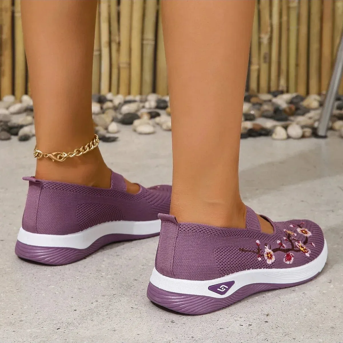 Mia Breathable Slip-On Shoes
