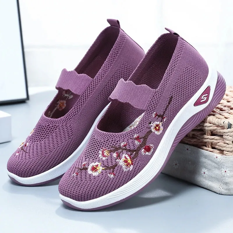 Mia Breathable Slip-On Shoes
