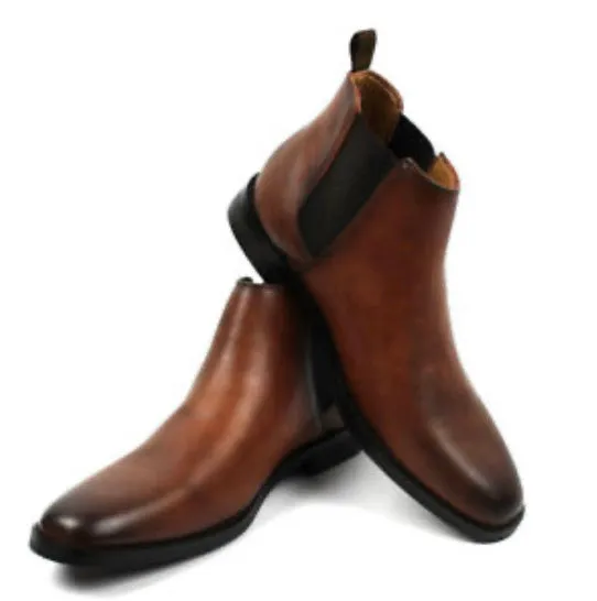 Michael Cognac Ankle Dress Shoes