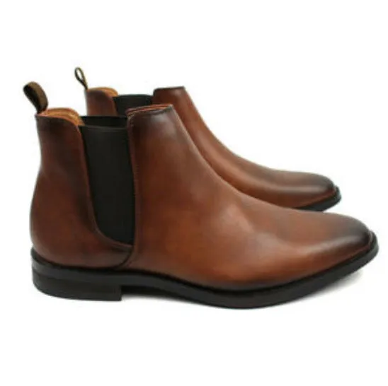 Michael Cognac Ankle Dress Shoes