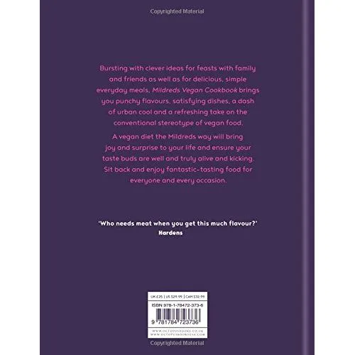 Mildreds Vegan Cookbook  by Dan Acevedo & Sarah Wasserman  Hardcover