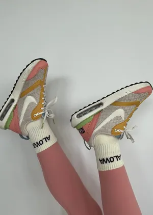 Mini Crew Socks Cream
