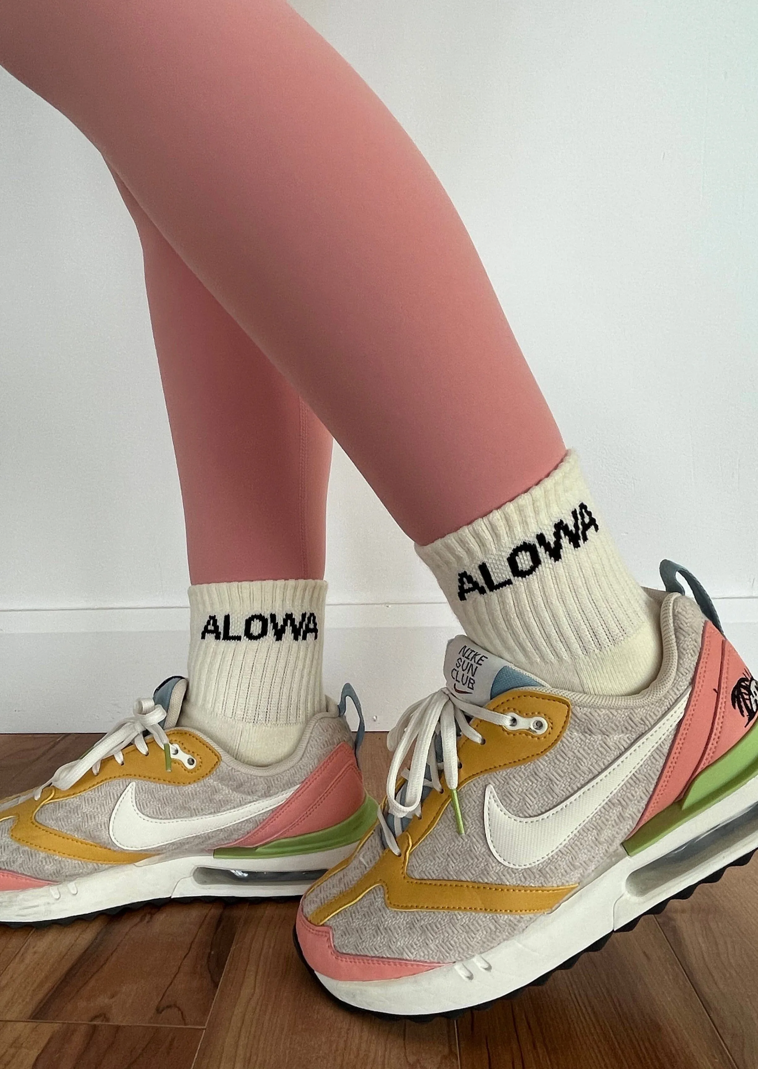 Mini Crew Socks Cream