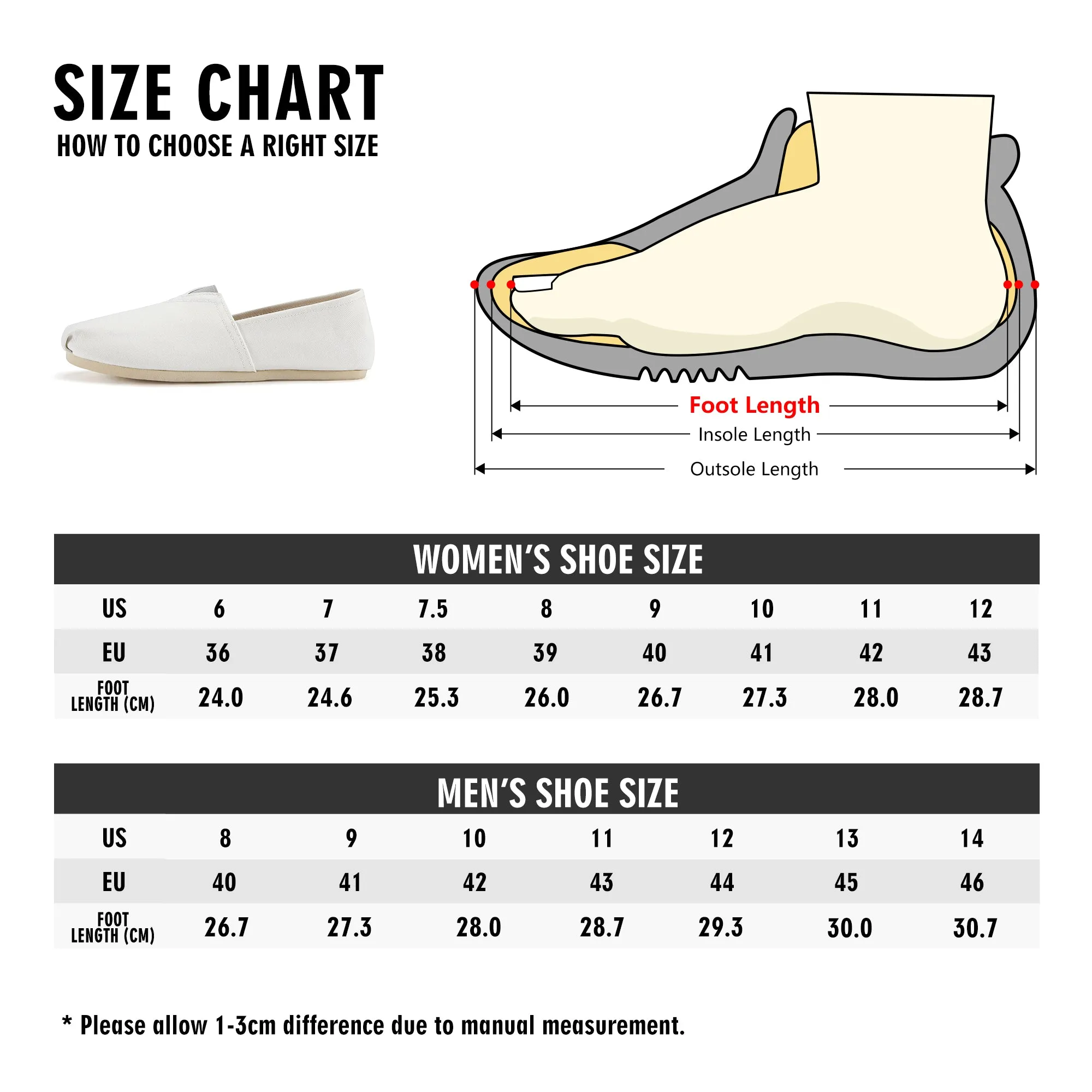 Monarch Butterflies Womens Casual Slip-on Shoes