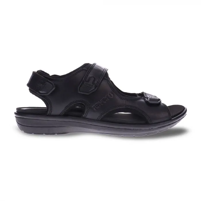 Montana Back-strap Men's Sandal - Black