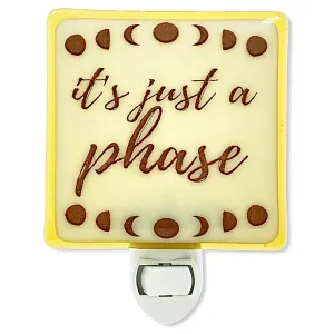 Moon Phases “It’s Just a Phase” Night Light