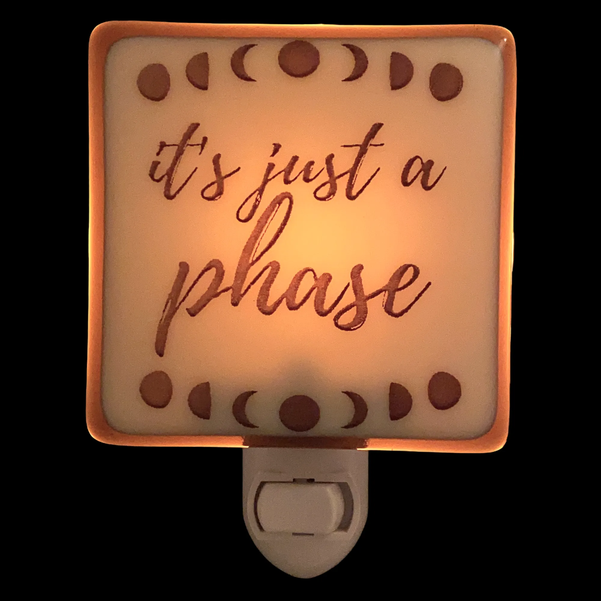 Moon Phases “It’s Just a Phase” Night Light