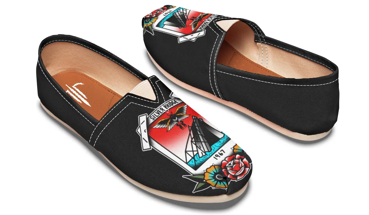 Mothman Photo Casual Shoes