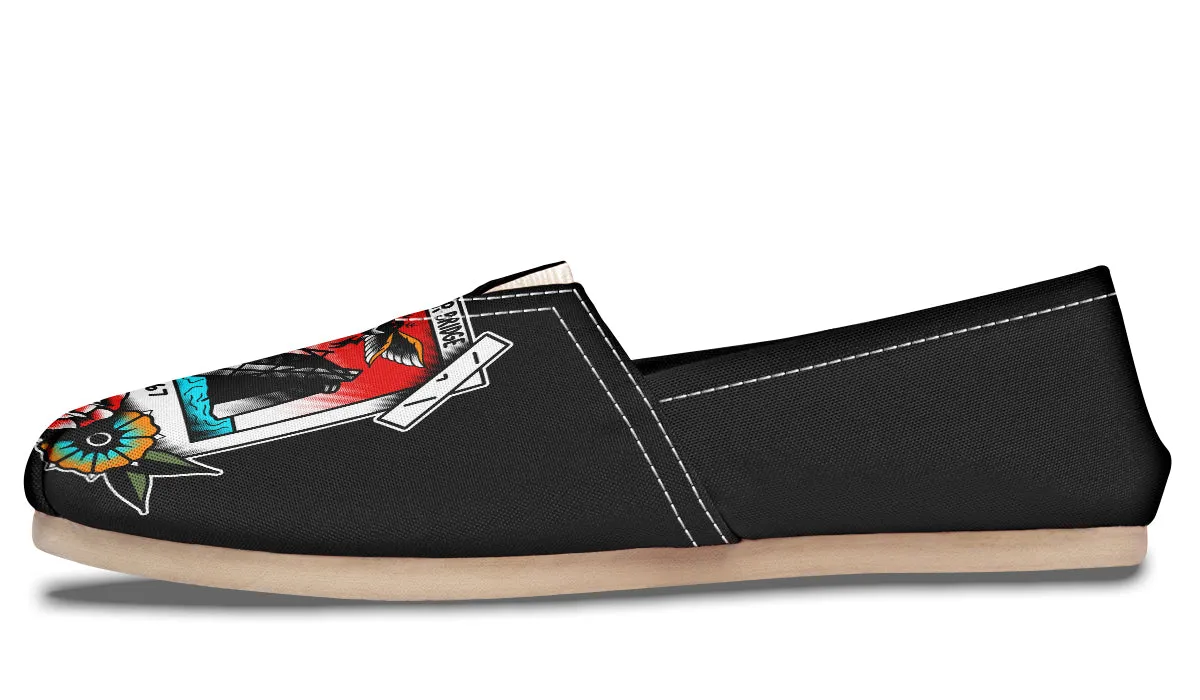 Mothman Photo Casual Shoes