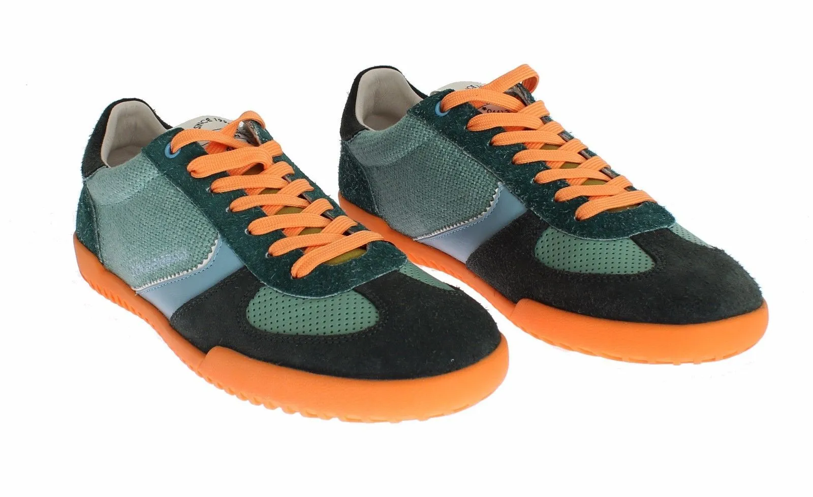 Multicolor Leather Casual Sneakers Shoes