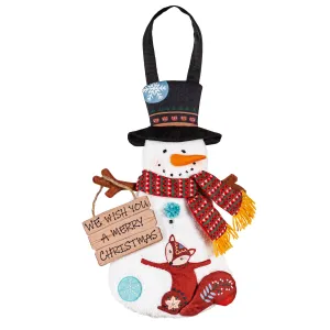 Musical Lit Snowman Door Décor,2dhb2468mbl