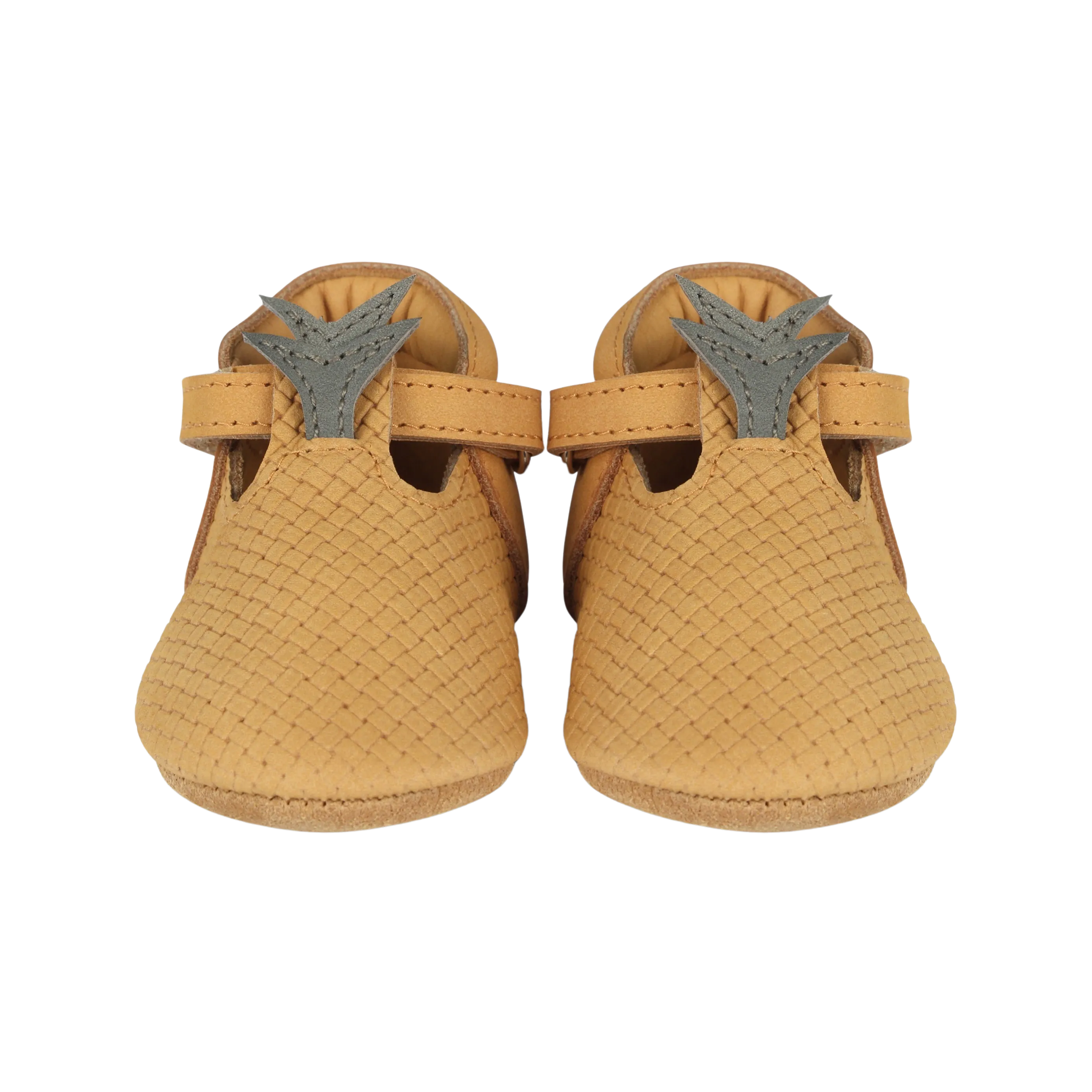 Nanoe Shoes | Pineapple | Caramel Stamped Nubuck
