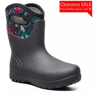 Neo-Classic Mid Boot - Cartoon Flower - Women's