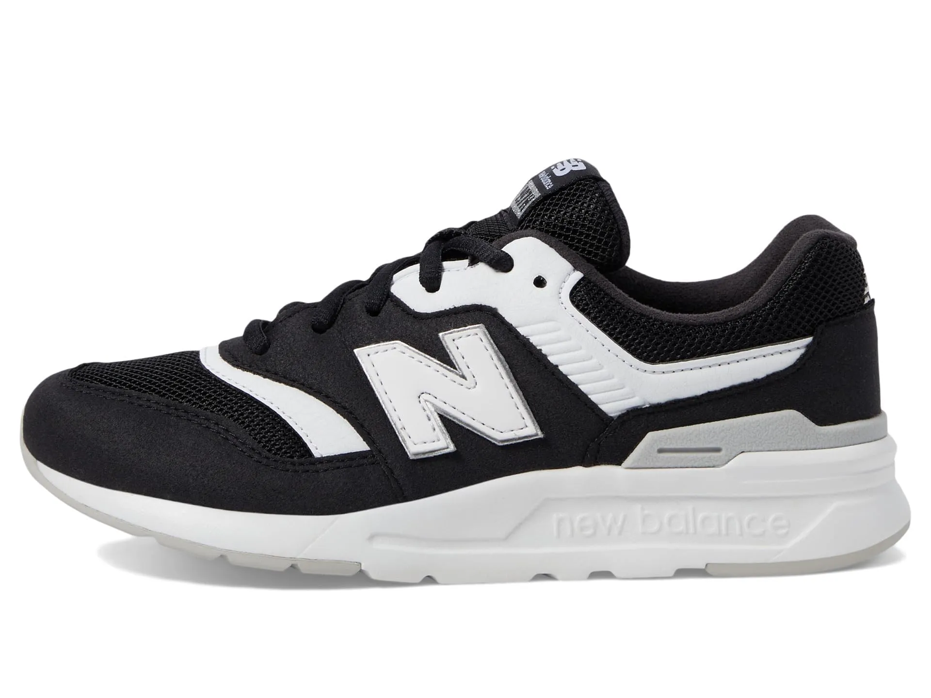 New Balance Kid's 997h V1 Lace-up Sneaker, Black/Marblehead/Summer Fog, 2 Little Kid