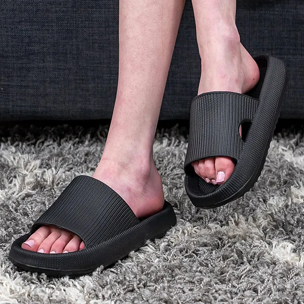 New Shhhandals | Unisex Anti-Slip Waterproof Comfort Pool Slides in Black, Sz XXL! Fits women 11-12 & men 9-10!