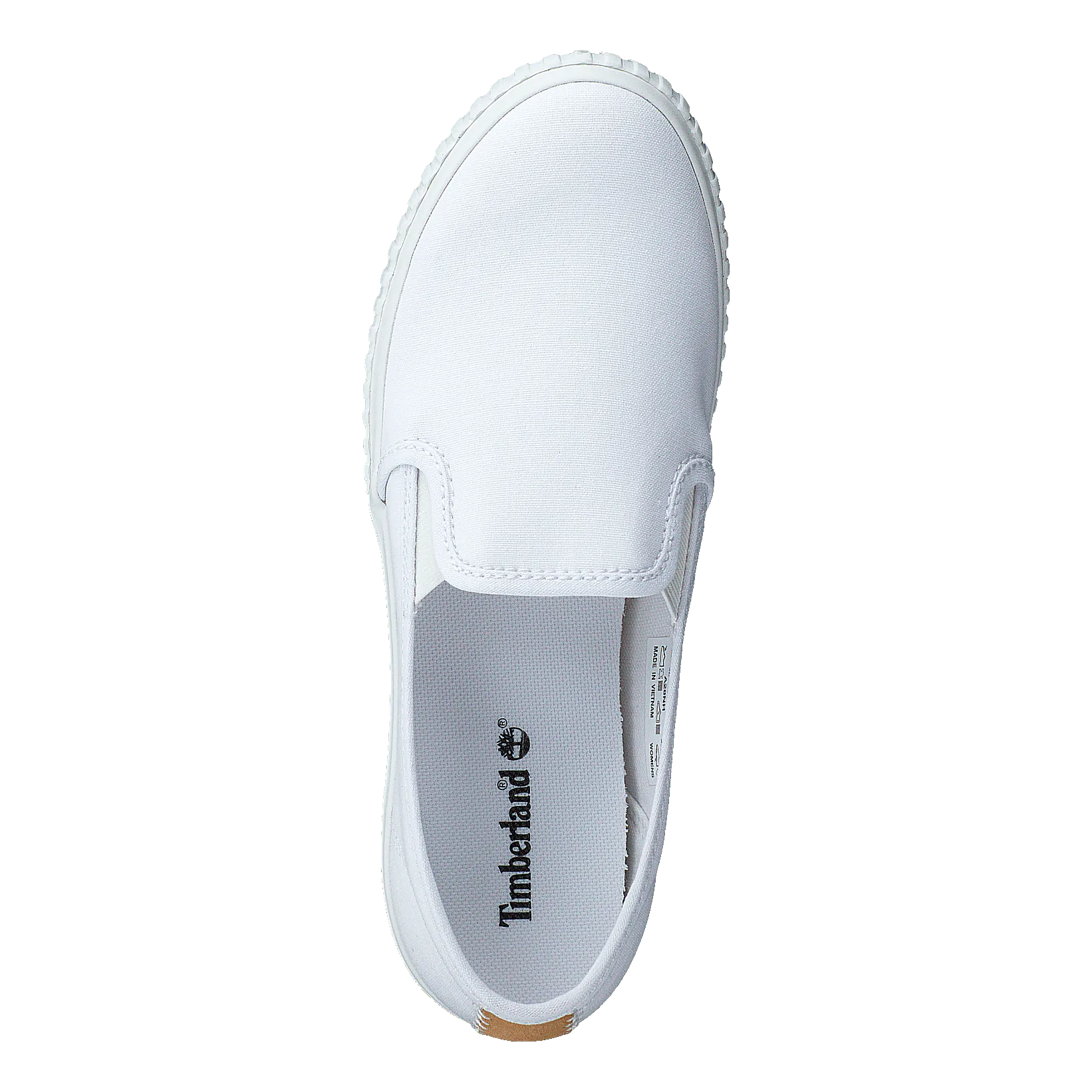 Newport Bay Bumper Toe Slip On White