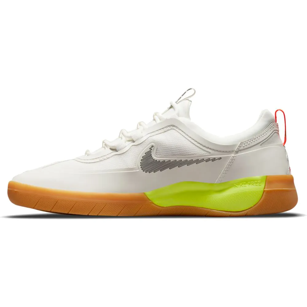 Nike SB Nyjah Free 2 summit white/black-bright crimson