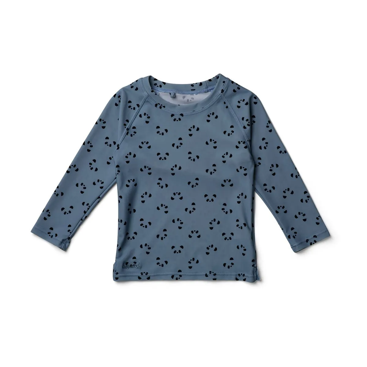 Noah Swim Tee - Panda blue wave