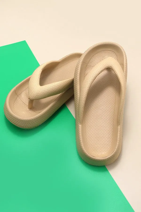 NON SLIP EVA COMFY CLOUD SLIDES SLIPPERS | 40SP013