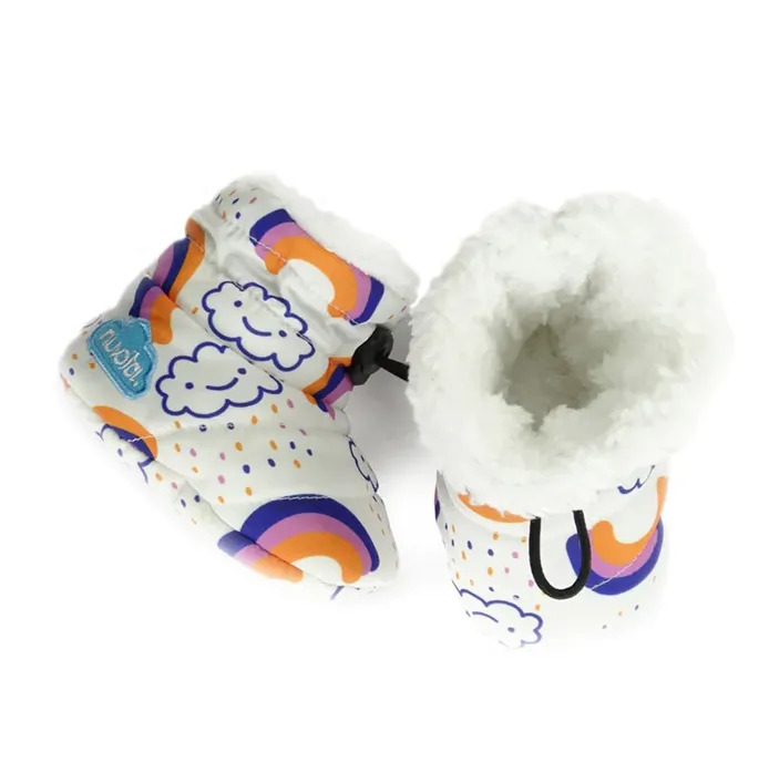 Nuvola Printed Baby Slippers