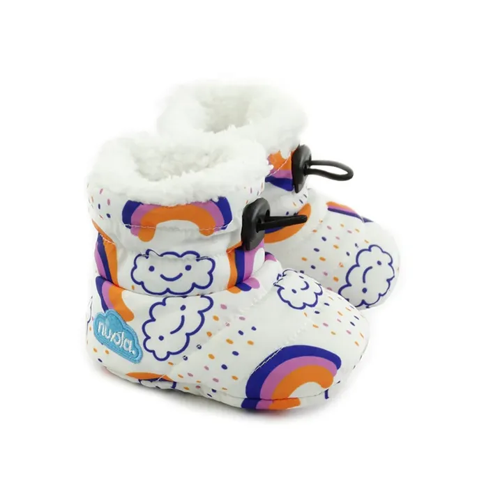 Nuvola Printed Baby Slippers
